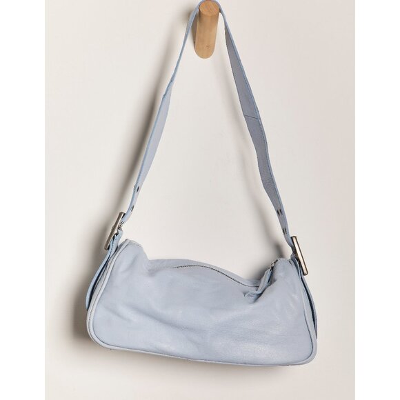 🆕 FREE PEOPLE Arm Candy Bag / Chambray - Picture 6 of 8